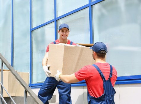 Professional team planning office removals in Hamptonhill